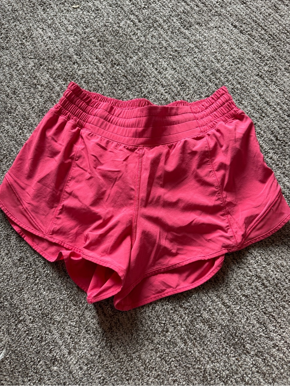 lululemon athletica Vibrant Pink Running Shorts